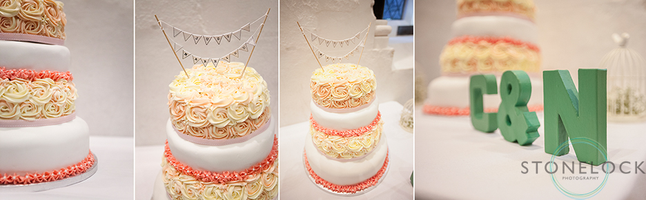 Photos of the wedding cake