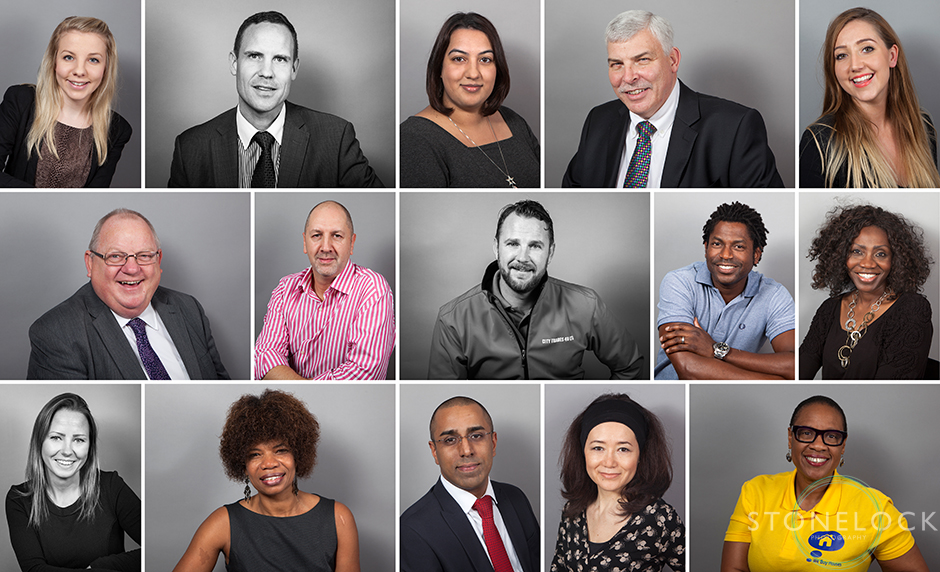 Professional profile photos and head shots for business shot at We Mean Business Expo in Croydon in 2014