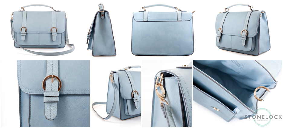 A handbag professionally photographed for selling online