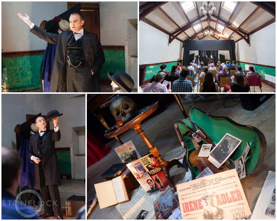 The Singular Exploits of Sherlock Holmes at the Stanley Halls in South Norwood as part of the Crystal Palace Overground Festival