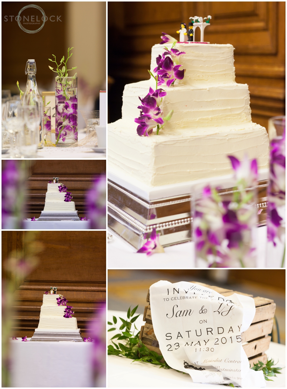 The wedding cake at Methodist Central Hall Westminster