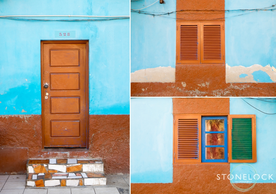 Doors & windows in Santa Mara on Sal Island in Cape Verde