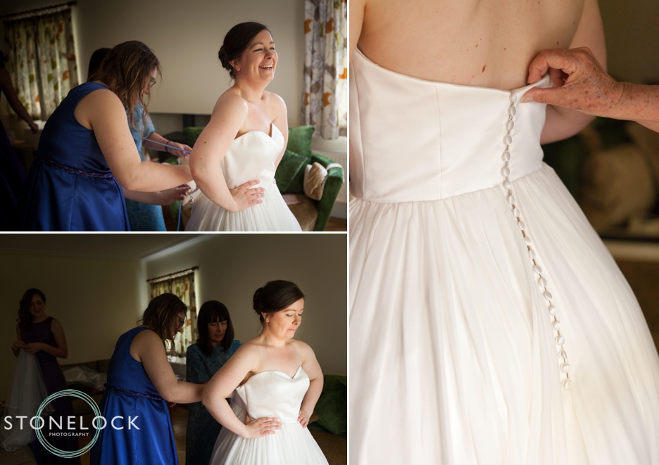 The bride getting ready before her wedding, wedding photography