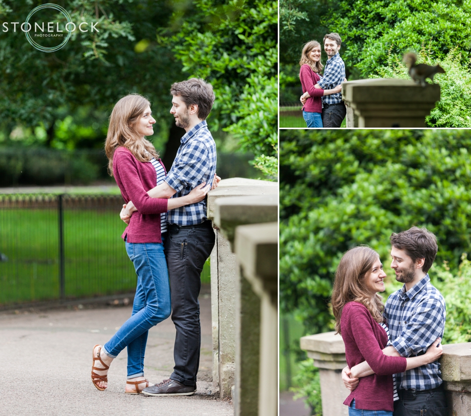 Engagement photo shoot in London, Surrey
