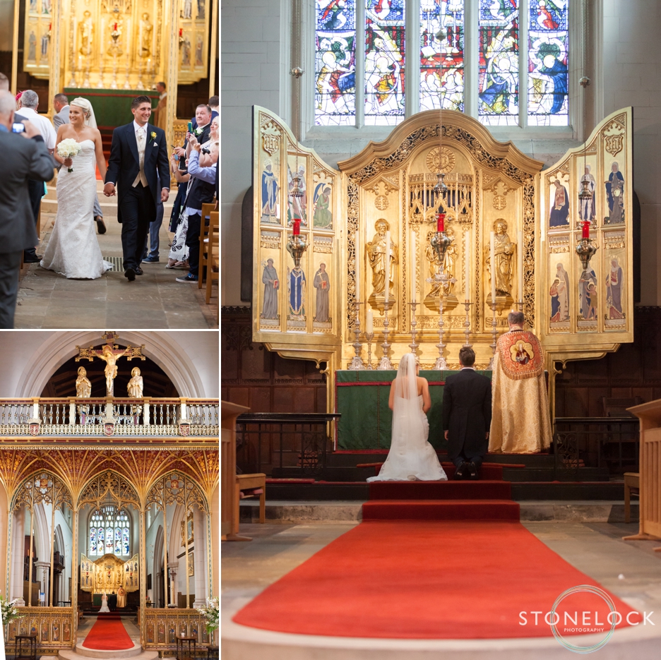 Wedding photography at All Saints Church in Carshalton