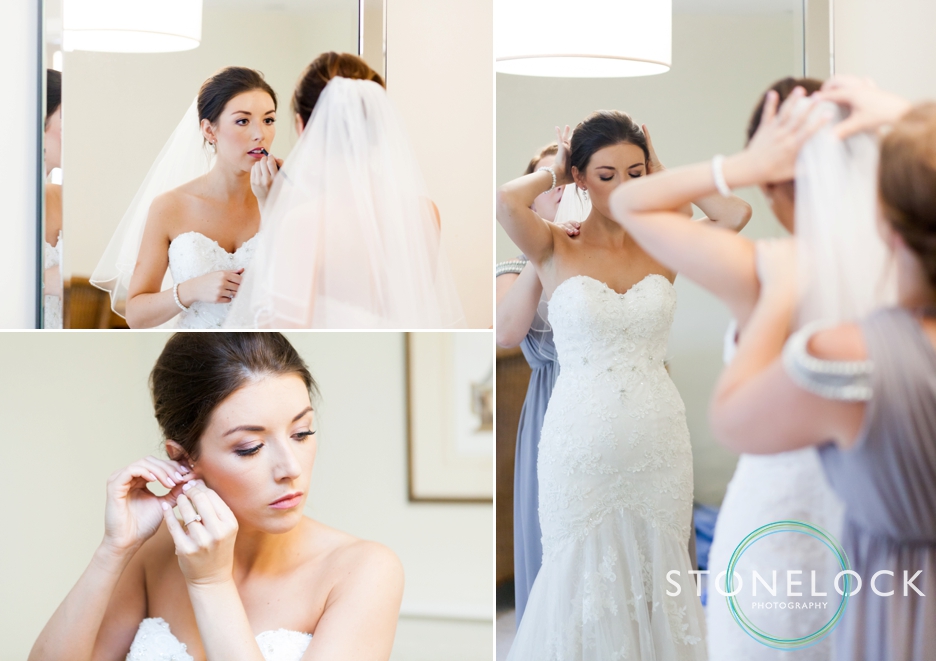 Farnham Castle, Surrey, Wedding photography, the bride getting ready