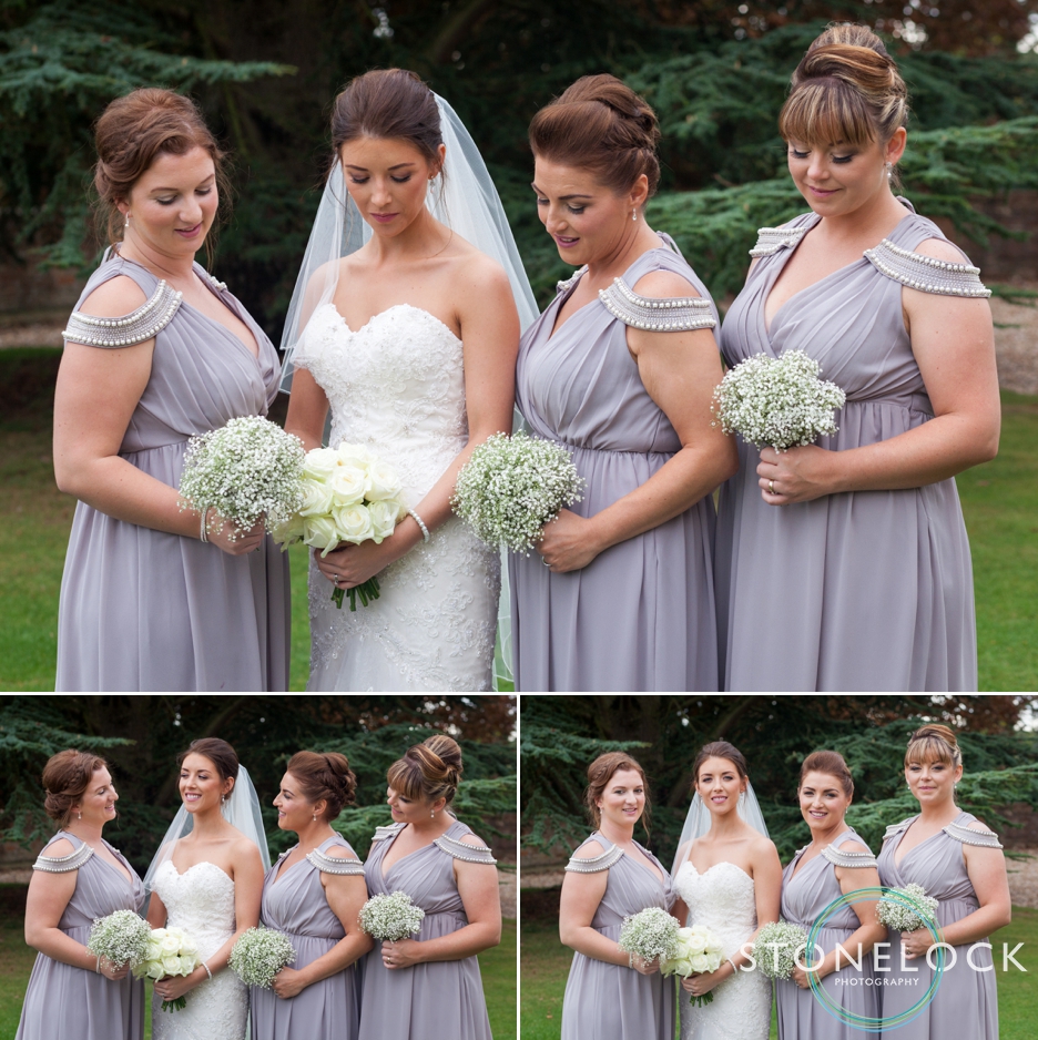 Farnham Castle, Surrey, Wedding photography, bride & bridesmaids