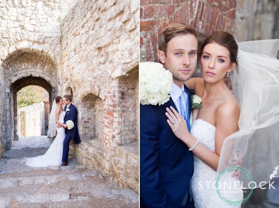 Farnham Castle, Surrey, Wedding photography, bride & groom portraits