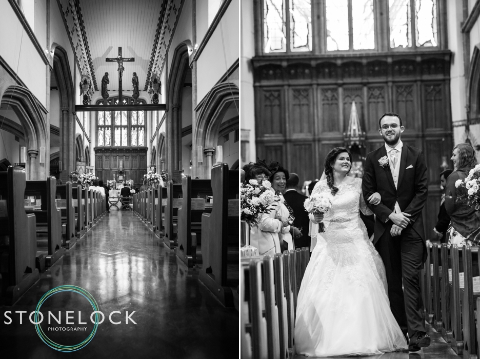 Wedding photography at St Georges Church in Wembley, London