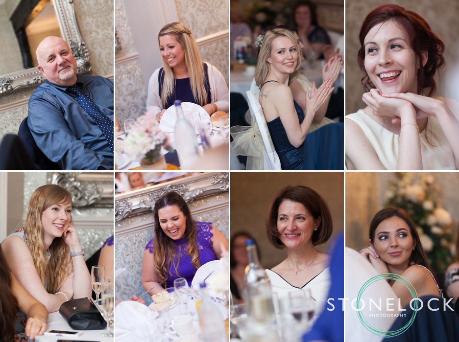 Wedding photography at the reception at The Grange in Rickmansworth